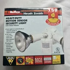 Vintage Heath Zenith Reflex Motion Sensor Security FloodLight Control SL-5411W