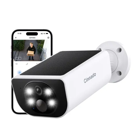 Cinnado Security Cameras Wireless Outdoor-2.4 GHz Wi-Fi Cameras for Home Secu...
