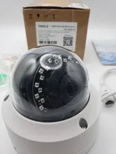 TENNOZ 5.0MP IP SECURITY DOME CAMERA - WHITE