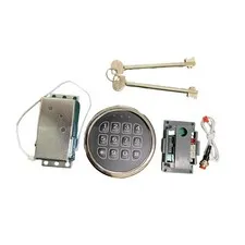 Stack-On Safe Lock Electronic Digital Safe Lock Replacement Solenoid W/ 2 Key ·