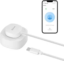 SNZB-05P Zigbee Water Leak Sensor with Detection Cable for Alarm System and Smar