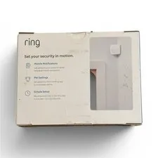 Ring Alarm Motion Detector 2nd Gen Z-Wave Indoor Wireless White Pet Settings