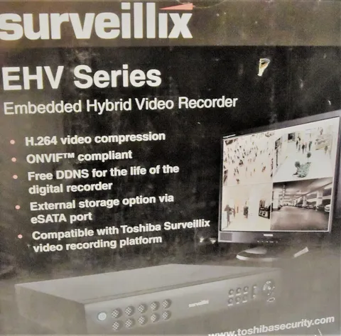Toshiba Surveillix EH Series EHV4-120-1T  embedded hybrid video recorder