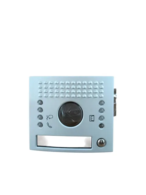 Bticino 342471 Front Audio Video Allmetal 1 Call Button (Terran)