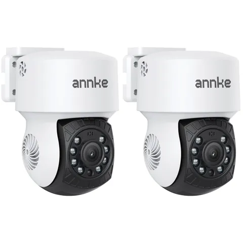 2Pack 1080P 2MP AHD CCTV Home Surveillance Dome Wired PT with 350° pan and 90...