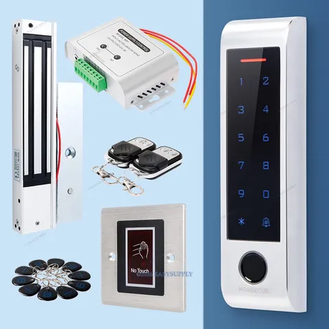 HOMSECUR IP66 APP WIFI RFID Access Control Set Waterproof 280KG Magnetic Lock