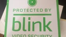 Blink Motion Detection Indoor Home Security 2 Camera System White Opened Box