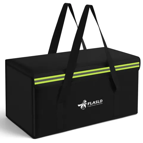 Large Fireproof Document Bag 24x12x12 In Waterproof Safe Box For Cash Passport