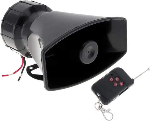 7 Tone Sound Loud Car Siren Vehicle Horn Hooter/Ambulance/Siren/Traffic Sound wi