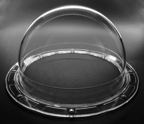 Detoria 5.6 Inch Acrylic Indoor/Outdoor CCTV Clear Dome Camera Cover Security...