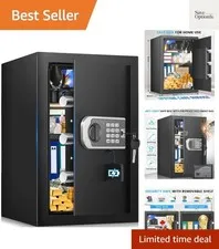 16.54" Tall] Safe Box, 2.8 Cuft Home Safes With Fireproof Bag, Anti-Theft Sec...