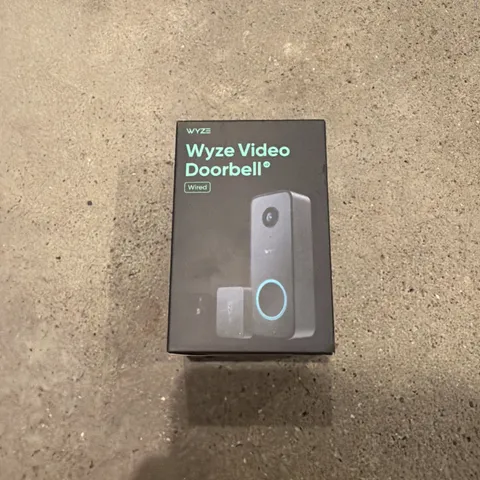 Wyze Video Doorbell v2 Wired 2K HD Color Night Vision Head-to-Toe View WVDWDV2