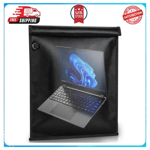 17x15 Large Faraday Bag EMP Proof RFID Signal Blocker for Laptops and Tablets
