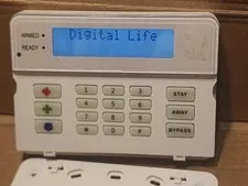 AT&T 42297 SW-ATT-PAD2W Digital Life Alarm Keypad Control Panel Only