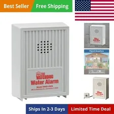110 dB Water Alarm w/Detachable Sensor for Hard-to- Areas BWD-HWA