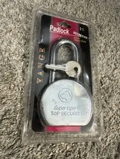 NEW Super Tiger Top Security 2.5" Hardened Steel Extra Heavy Duty Padlock Yange