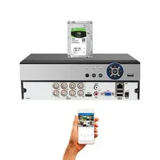 Evertech 8 Ch H.265 Digital Video Recorder 4TB Recording for Security Systems