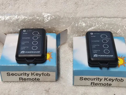 Lot of 2 X-10 Powerhouse KR10A Security Keyfob Remote Control NEW FREE SHIPPING