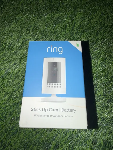 Ring Stick Up Cam Battery Wireless Indoor/Outdoor 1080p Wi-Fi Alexa Compatible