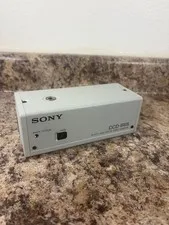 Sony SSC-M350 CCD-IRIS B&W Video Camera 8.5mm Lens Japan
