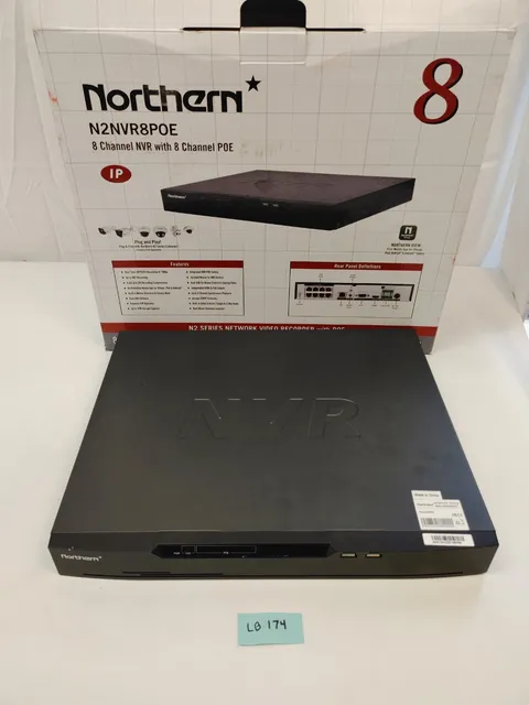Northern N2nvr8poe 8channel NVR With 8 Channel Poe