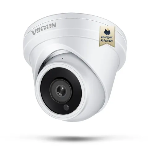 4K 8MP PoE IP Camera Outdoor, 4K PoE Turret Camera with Human Vehicle Detecti...