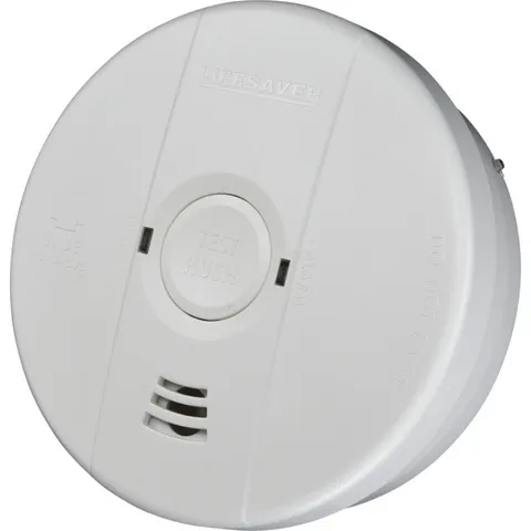 PSA 240V Smoke Alarm With 9V Backup Advanced Sensor Photoelectric