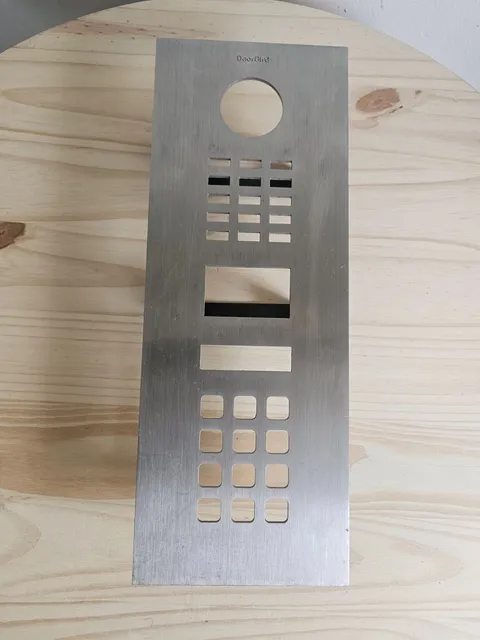 Genuine Original Doorbird D2101KV Stainless Steel Faceplate With Brackets