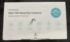 SEHMUA Solar Powered Wireless Pan/Tilt Security Cameras