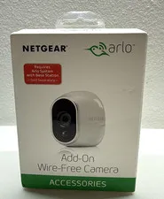 Arlo Add-on Camera Motion Detection Night vision HD VMC3030 -w/ Battery + Mount