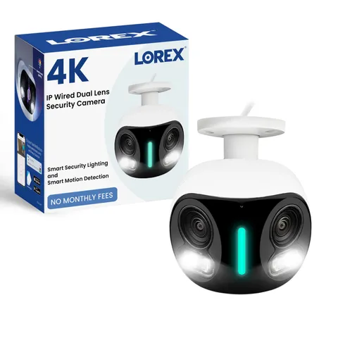 Lorex 4K 8MP IP Wired Dual-Lens Add-On Outdoor Available in various colors