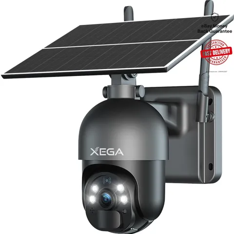 Wireless Outdoor Security Camera with Built-in SIM, Night Vision & Motion Alert