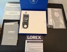 Lorex Wired Video Doorbell Black 1080p doorbell Model No. LNWDB1 (Open Box)