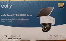 Eufy SoloCam S340 Outdoor Solar Security Camera w/ Dual Lens