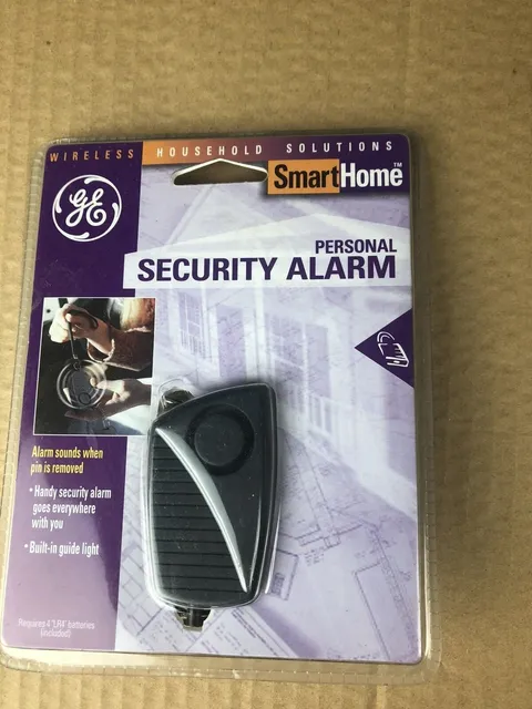 GE SmartHome Personal Security Alarm, Unused, in original sealed package.