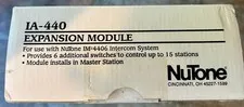 NuTone IA-440 Expansion Module for IM4406 Radio-CD-Intercom Master Station