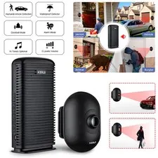 KERUI Waterproof Wireless Driveway Alarm Motion Sensor Alarm Indoor Outdoor Use