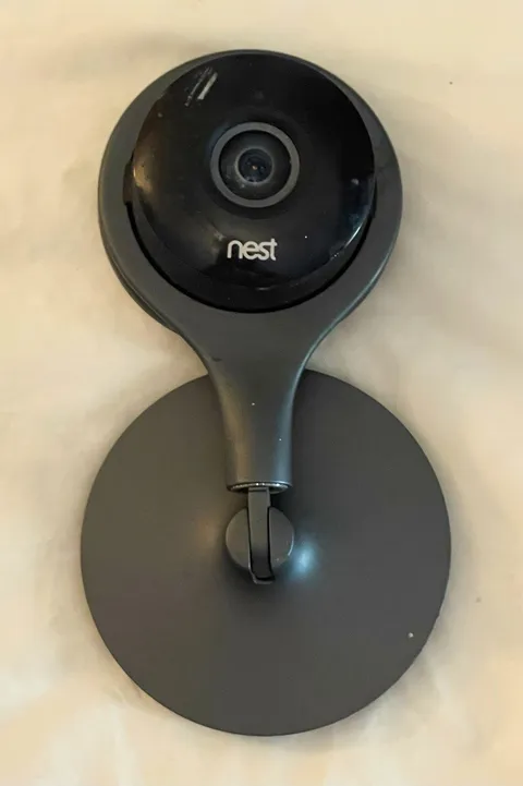 Nest Nest Cam Indoor Wi‑Fi IP Surveillance Camera 1080p Black/White w/ Stand