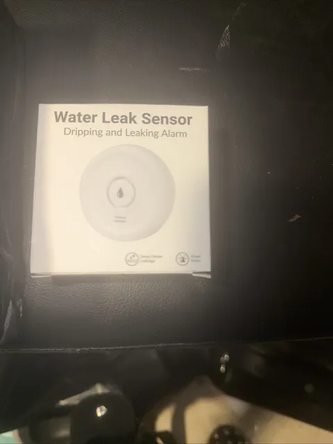 Water Leak Detectors 5 Pack, 100dB Loud Water Leak Sensor, Fansitc Wireless