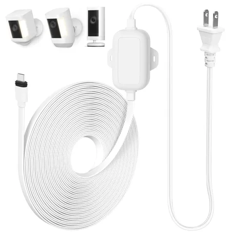 Outdoor Power Adapter for Spotlight Cam Plus/Pro - 25ft Waterproof USB-C Cord