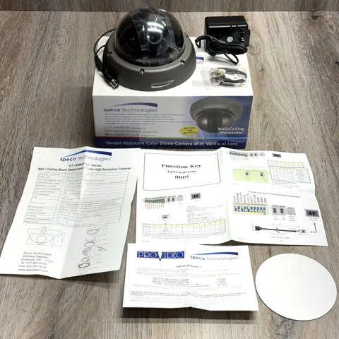Speco HT8WMTDV / 4-12 High Resolution Vandal-Resistant Weatherproof Dome Camera