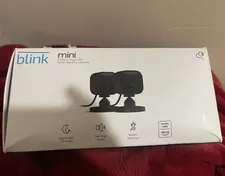 Blink Mini 1080p Wi-Fi Indoor Camera 2-Pack Black, Alexa, Night Vision