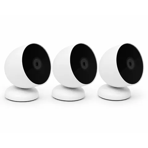 3 Pack Google G3AL9 Nest Cam 1080p Indoor Outdoor Security Camera Battery