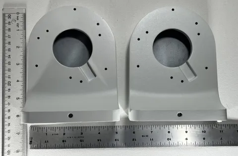 2 Pack PFB203W Wall Mount Bracket Aluminum Alloy Waterproof for Dome Camera