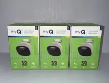Myq Outdoor Battery Camera | 2K Camera, Color Night Vision, Spotlight, Motion Al
