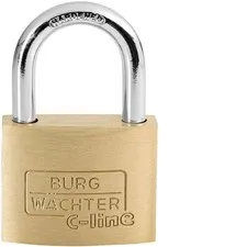 Burg Wächter 3051 C-Line Lock 35mm Brass Body With Various Keys