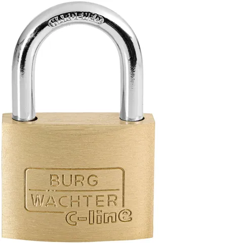 Burg Wächter 3051 C-Line Lock 35mm Brass Body With Various Keys