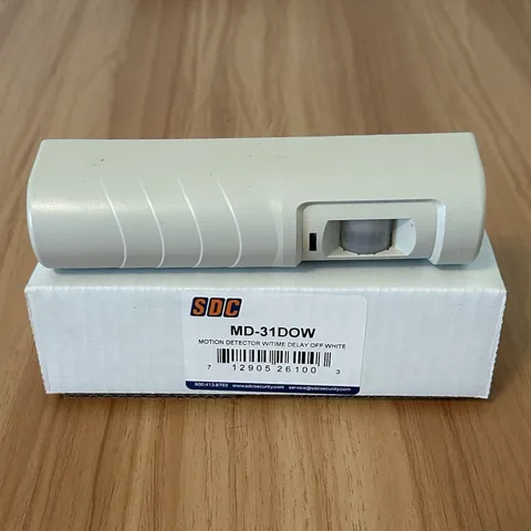 SDC MD-31DOW Wired Indoor Motion Detector Sensor, White, MPN MD-31DOW