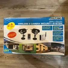 Set of 2 Astak Wireless 2 Camera Security System