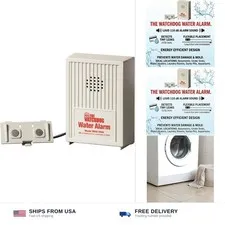 Battery Operated Water Alarm - Loud 110db - 6 Foot Cable - High Sensitivity L...